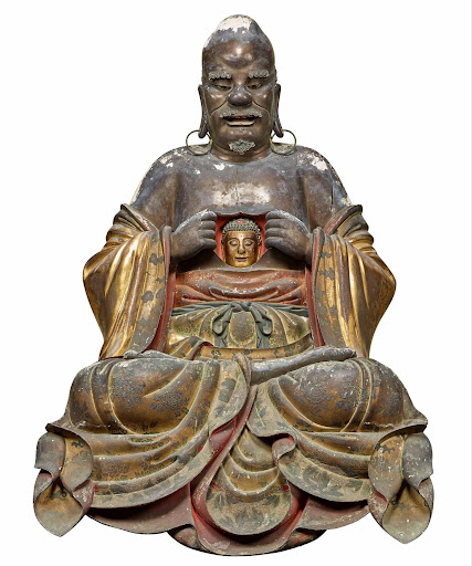 Rahula statue, Edo period