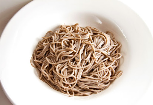 bowl of soba noodles